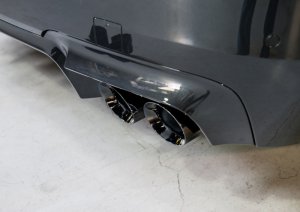 BMW M5 Performance Exhaust - Rear - AWE Tuning - Axle-Back Touring Edition with 180 Technology, 102mm Diamond Black Tips, 3 BMW M5 Performance Exhaust - Rear - AWE Tuning - Axle-Back Touring Edition with 180 Technology, 102mm Diamond Black Tips, 3